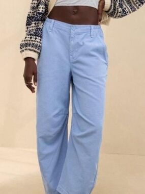 Aerie Barrel Leg Pants